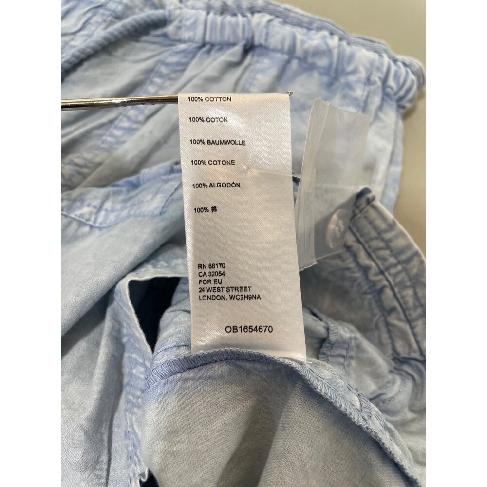 Free People Moon Bay Parachute Shorts Size Large Cashmere Blue Casual Streetwear - Picture 7 of 9